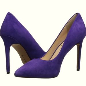Jessica Simpson Vibrant Purple Stilettos